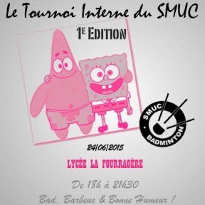 Affiche tournoi interne/apéro